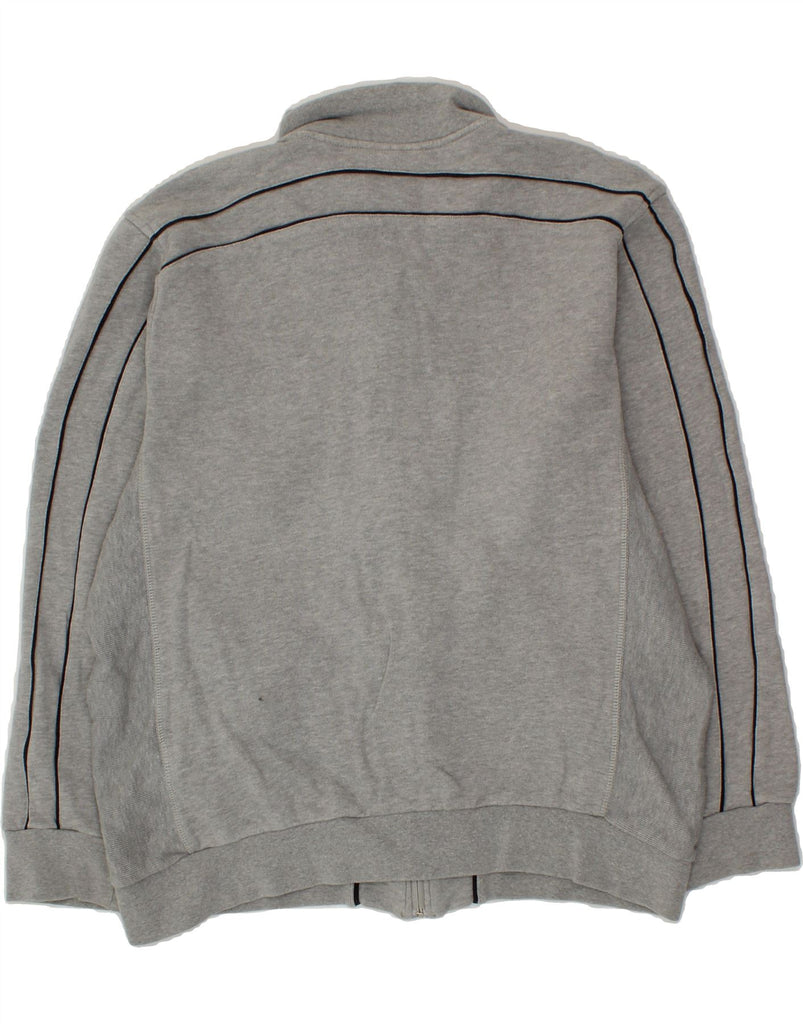 LOTTO Mens Tracksuit Top Jacket XL Grey Cotton Vintage Lotto and Second-Hand Lotto from Messina Hembry 