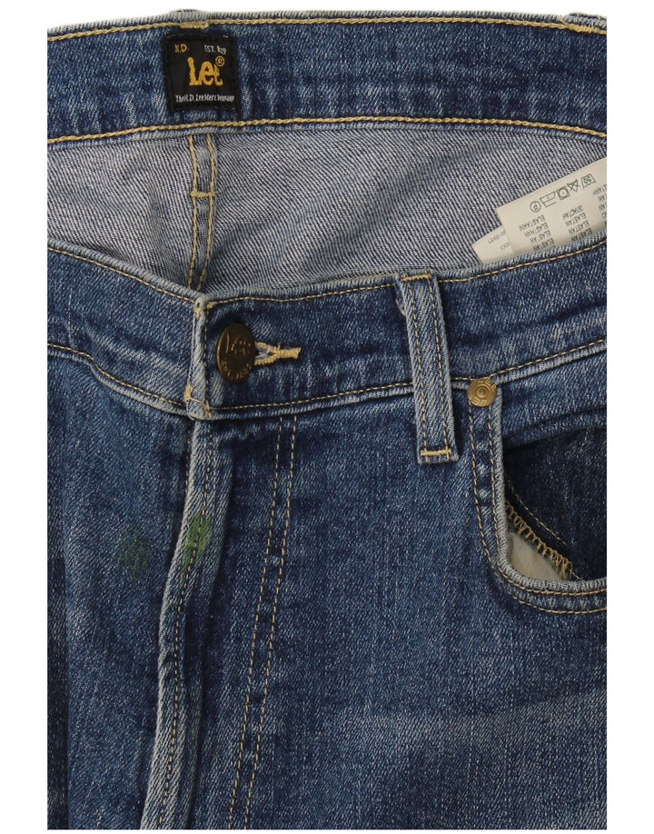 Lee Mens Luke Slim Jeans  W36 L32 Blue Cotton