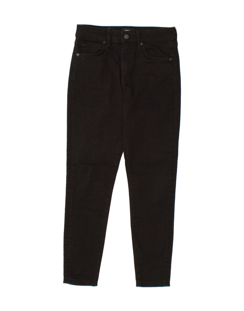 SUPERDRY Womens Studio Skinny Jeans W28 L26 Black Cotton Vintage Superdry and Second-Hand Superdry from Messina Hembry 