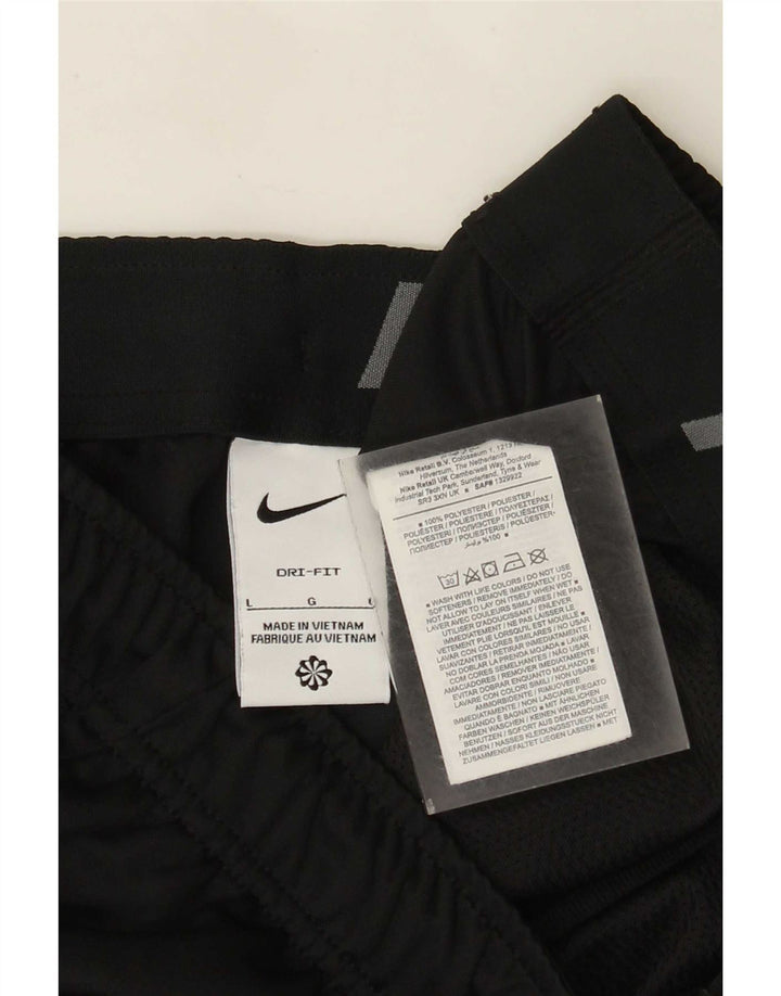 Nike Mens Dri Fit Sport Shorts Large  Black Polyester