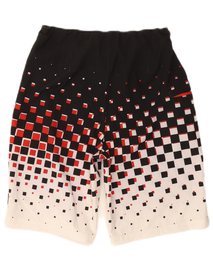 VANS Boys Swimming Shorts 15-16 Years  Black Geometric Polyester