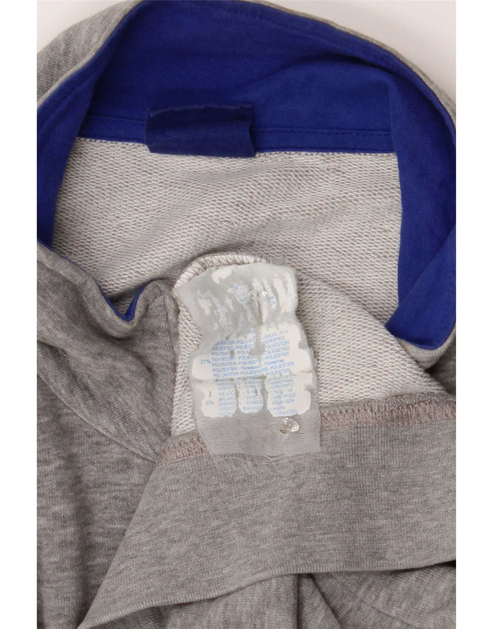Champion Mens Tracksuit Top Jacket XL Grey Flecked Polyester