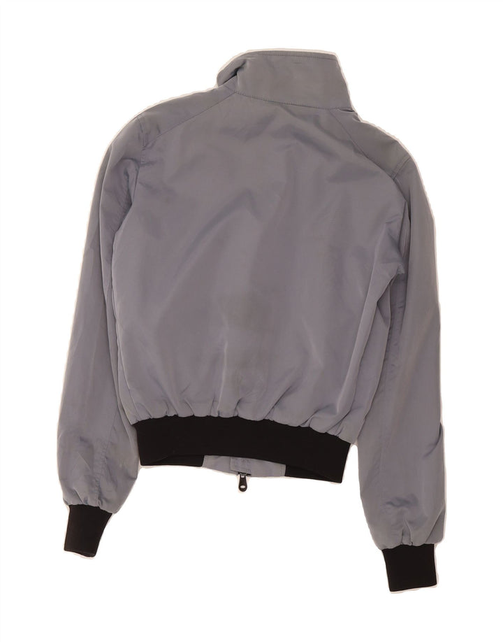 REFRIGIWEAR Womens Bomber Jacket UK 14 Medium Grey Vintage Refrigiwear and Second-Hand Refrigiwear from Messina Hembry 