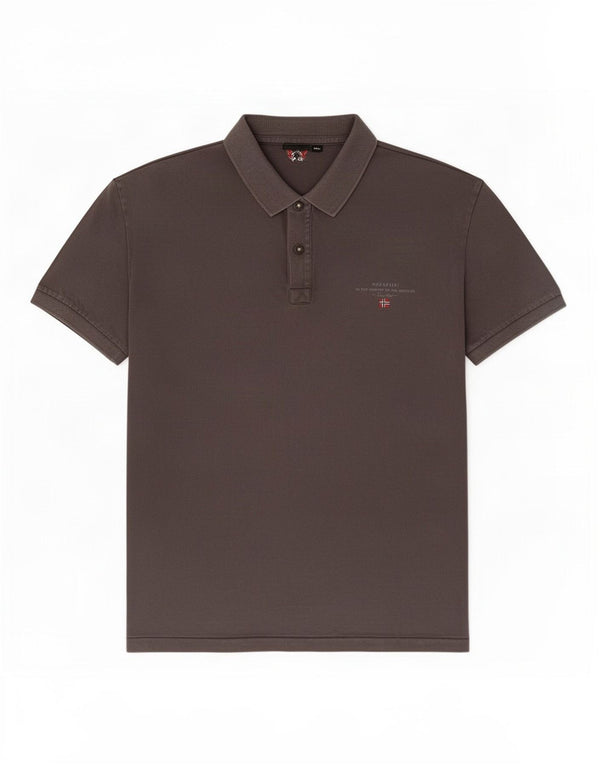 Napapijri Mens Polo Shirt 2XL Grey