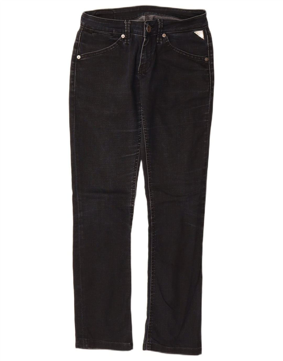 Replay Womens Skinny Jeans W27 L29 Navy Blue