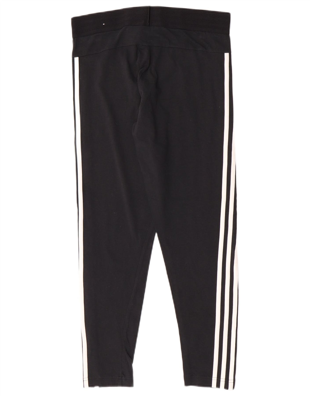 Adidas Womens Leggings UK 14 Large Black Cotton