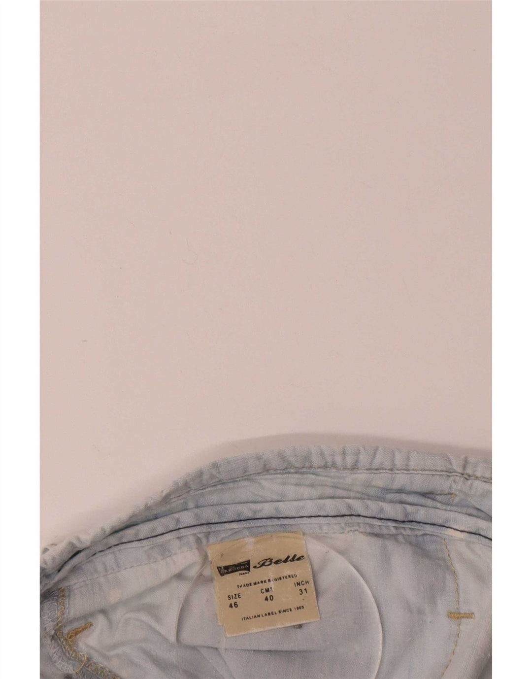 Carrera Womens Belle Denim Shorts Medium W31 Blue Cotton