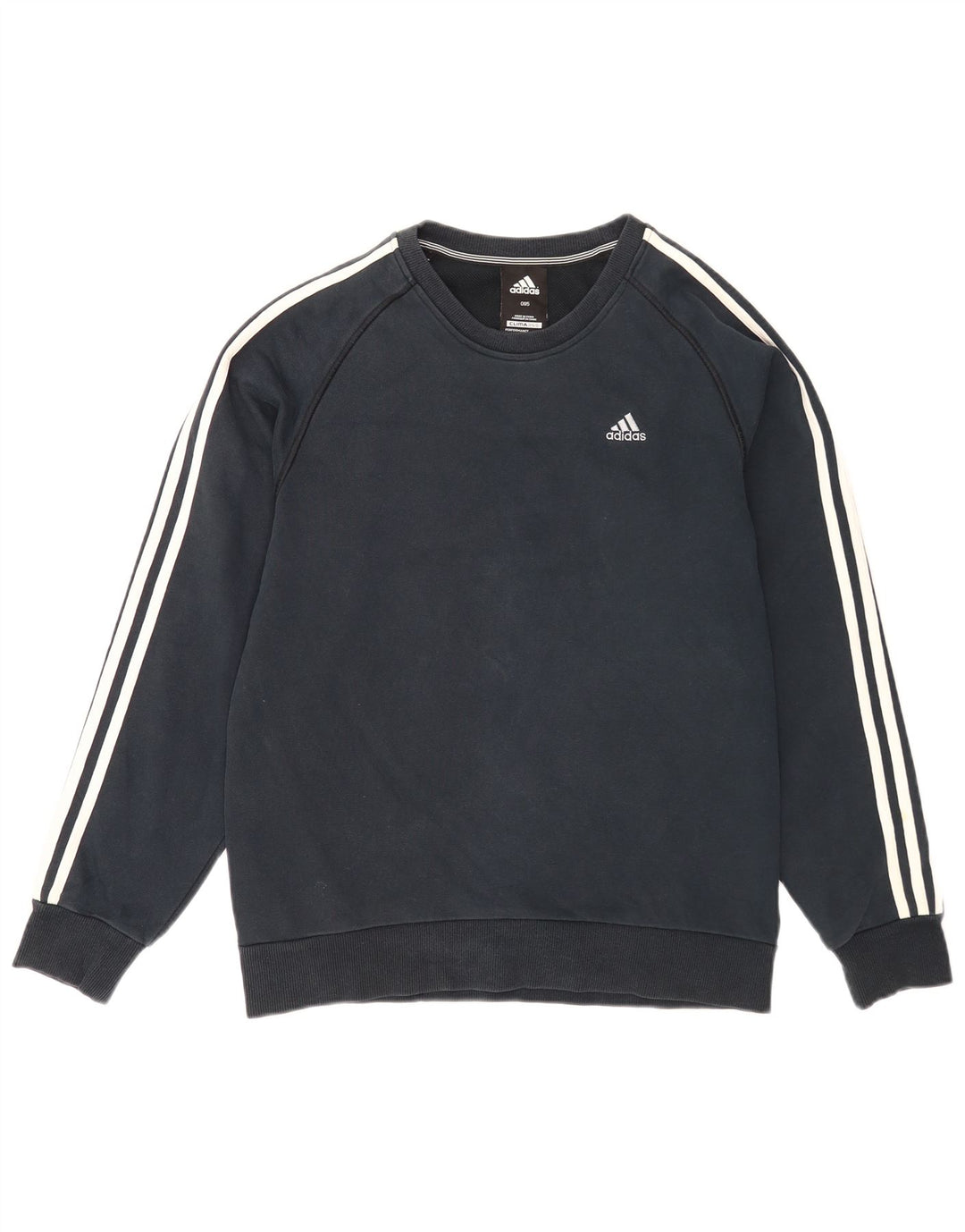 Adidas Mens Clima 365 Sweatshirt Jumper Small Navy Blue Cotton
