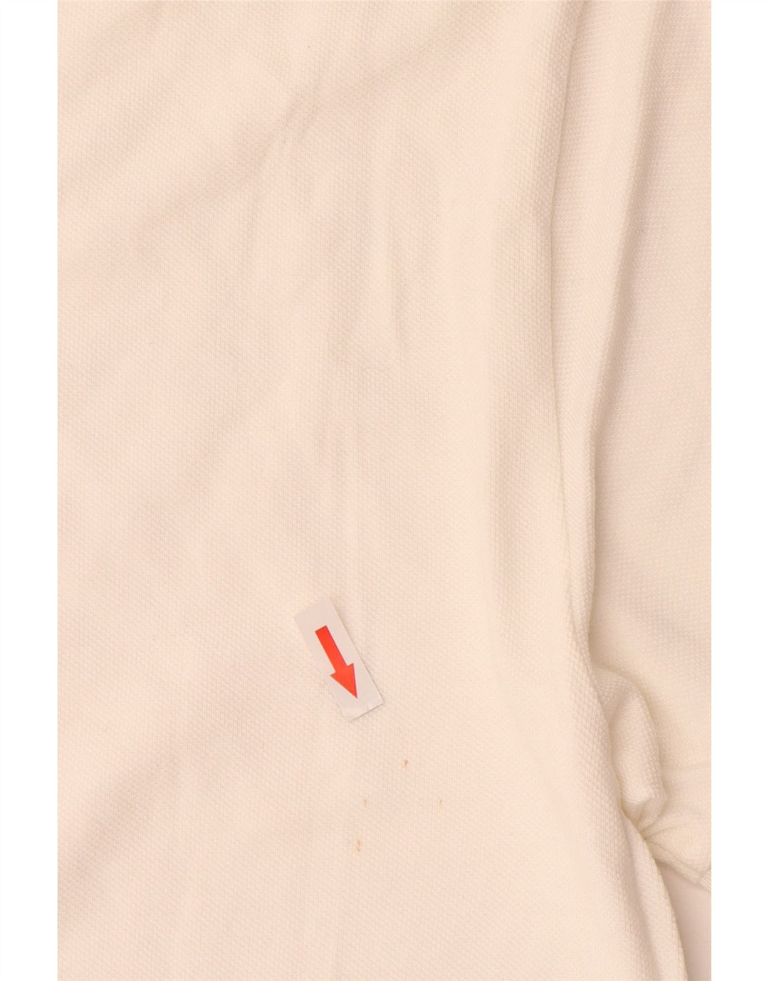 Tommy Hilfiger Mens Classic Fit Polo Shirt Small White Cotton