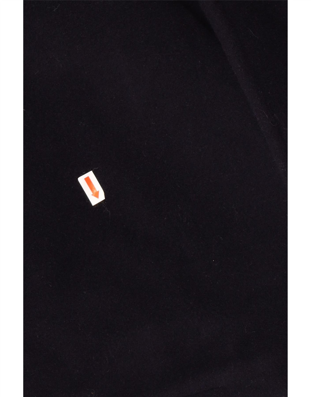 TRUSSARDI JEANS Mens Overcoat UK 42 XL Navy Blue Wool