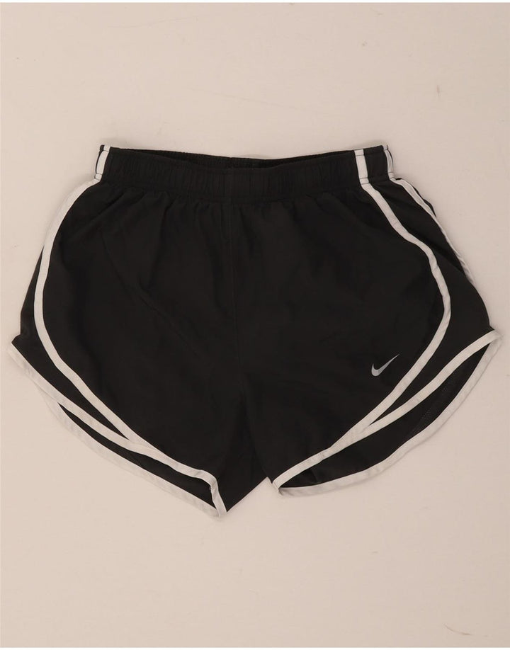 Nike Womens Dri Fit Sport Shorts UK 8 Small Grey