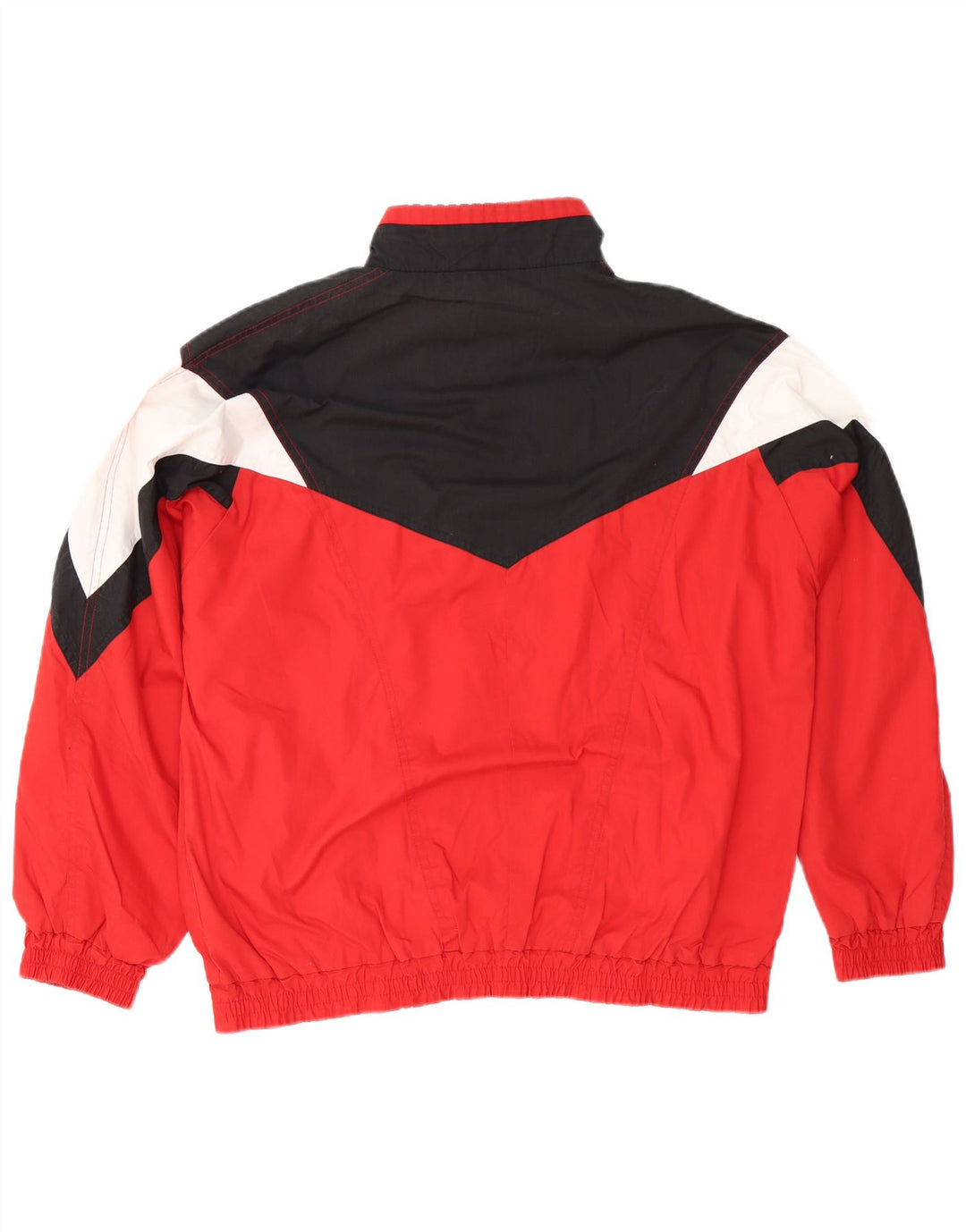 Puma Mens Tracksuit Top Jacket Medium Red Colourblock Polyester