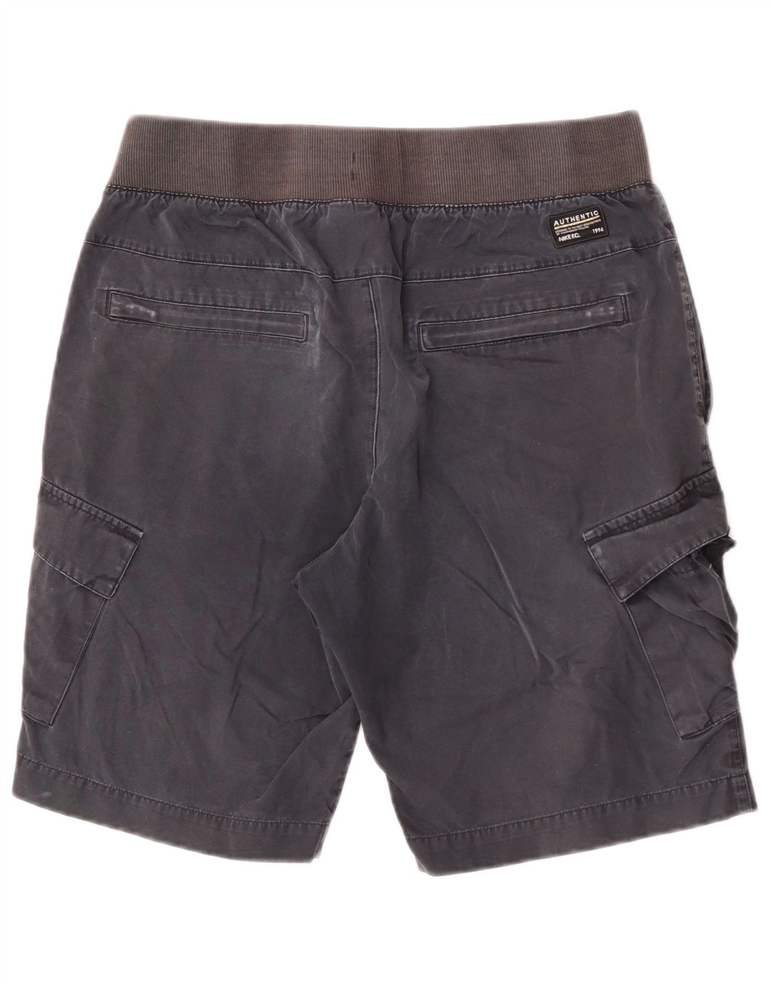 Nike Mens Cargo Shorts Medium W32 Navy Blue Cotton