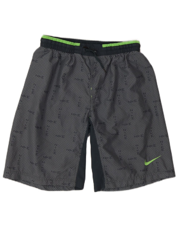 Nike Boys Graphic Sport Shorts 12-13 Years Large  Navy Blue Polyester