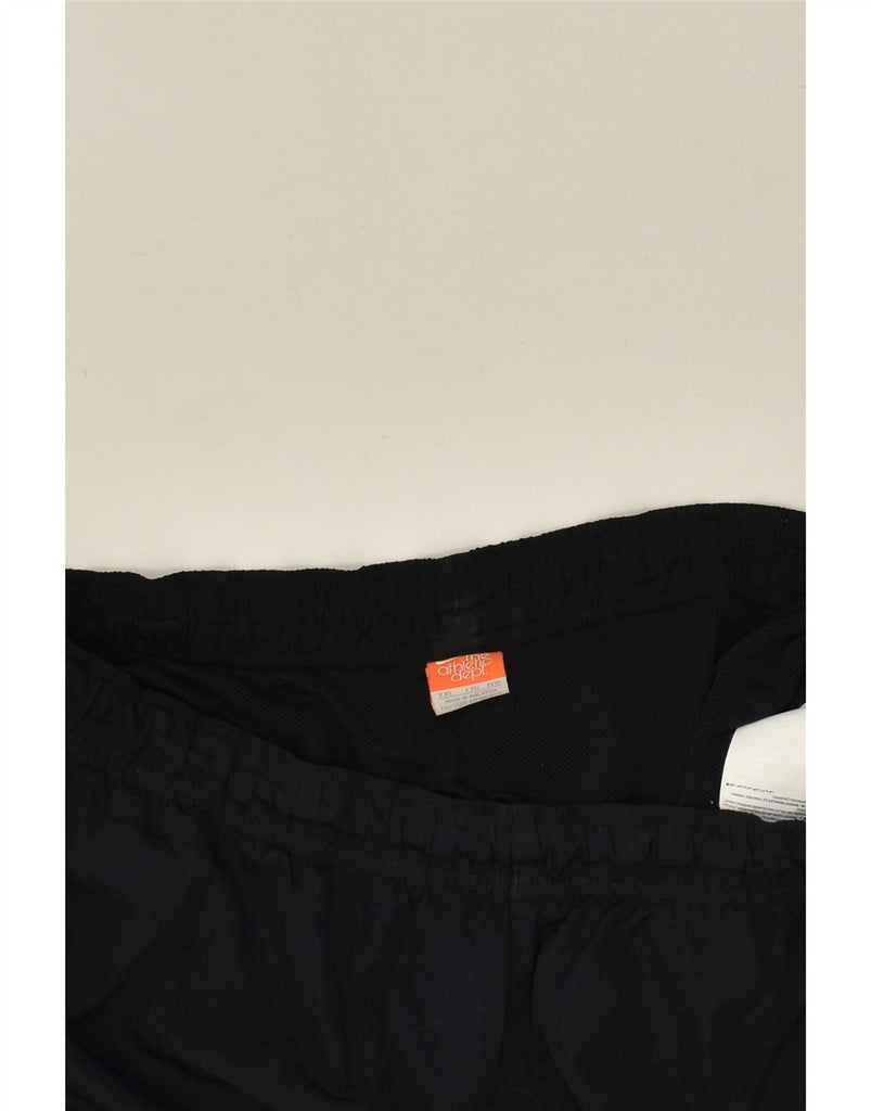 NIKE Mens Sport Shorts 2XL Black Polyester | Vintage Nike | Thrift | Second-Hand Nike | Used Clothing | Messina Hembry 