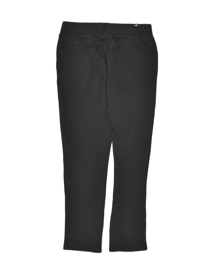 PUMA Womens Tracksuit Trousers UK 12 Medium Black Vintage Puma and Second-Hand Puma from Messina Hembry 