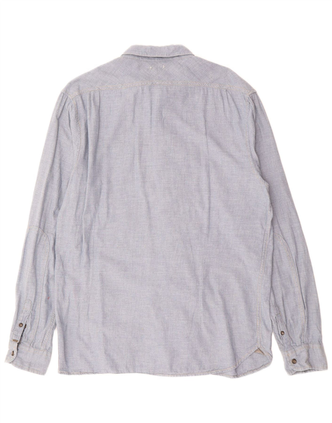 SCOTCH & SODA Mens Shirt Medium Blue Cotton