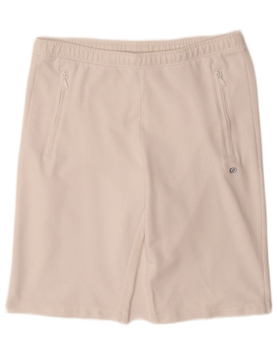 Lotto Womens Sport Shorts UK 12 Medium White Cotton