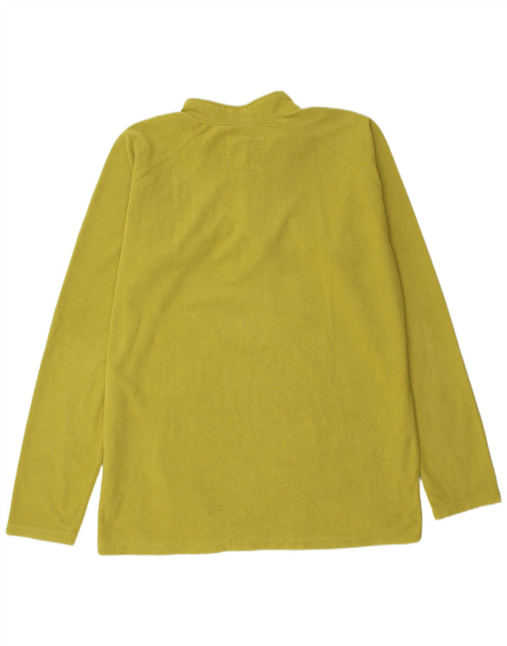 Carrera Mens Zip Neck Fleece Jumper 2XL Green Polyester