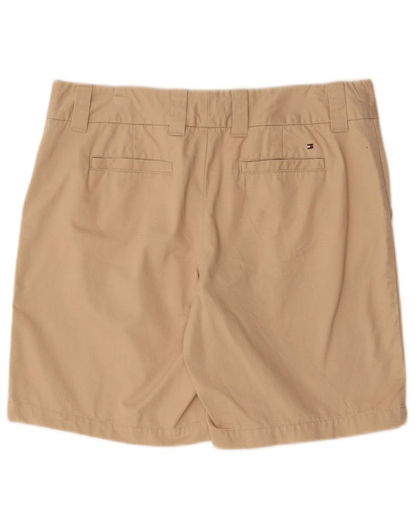 Tommy Hilfiger Womens Chino Shorts US 10 Large W34 Beige Cotton