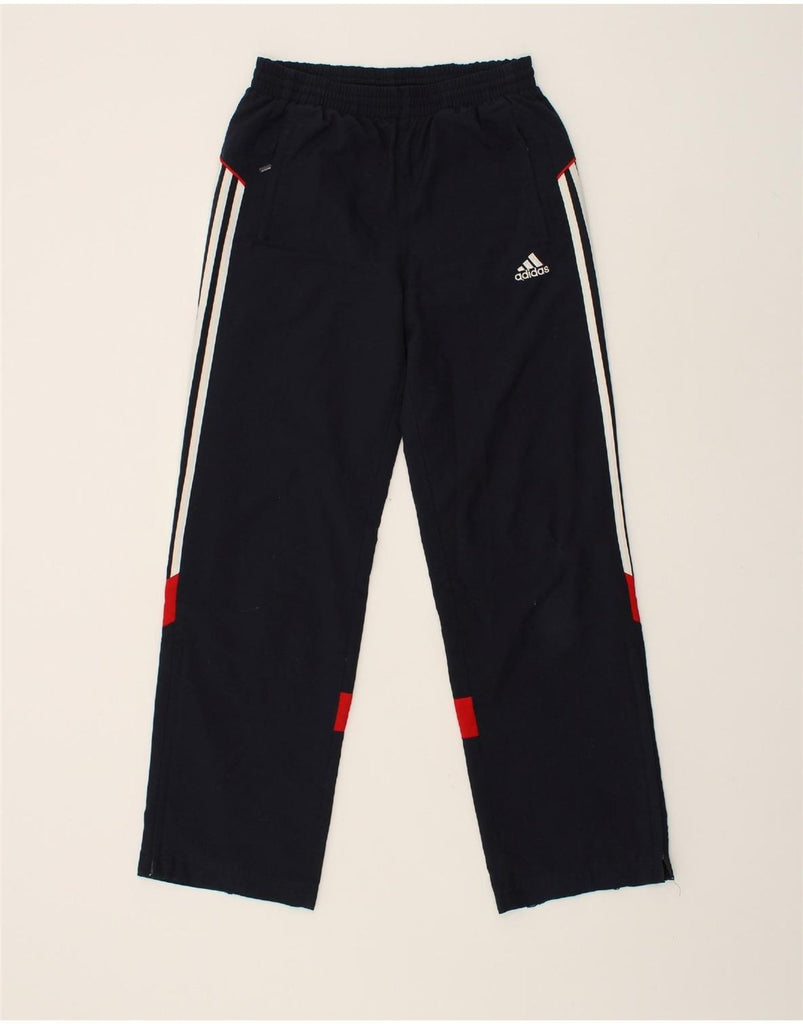 ADIDAS Mens Tracksuit Trousers Medium Navy Blue Polyester | Vintage Adidas | Thrift | Second-Hand Adidas | Used Clothing | Messina Hembry 