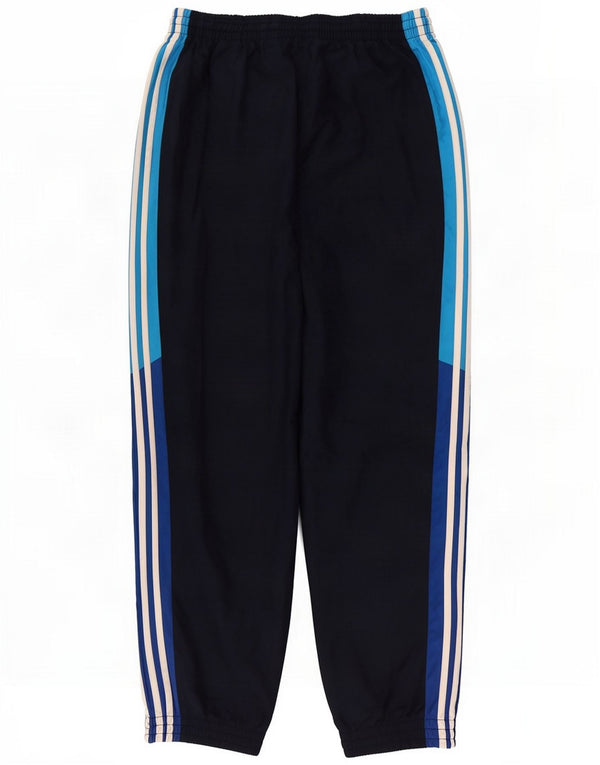 Adidas Mens Tracksuit Trousers Joggers XL Navy Blue Colourblock