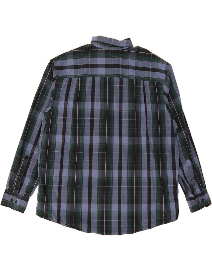 IZOD Mens Shirt 2XL Green Check Vintage Izod and Second-Hand Izod from Messina Hembry 