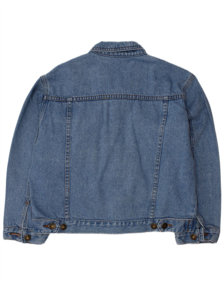 EXPLORER Boys Denim Jacket 8-9 Years Blue Cotton