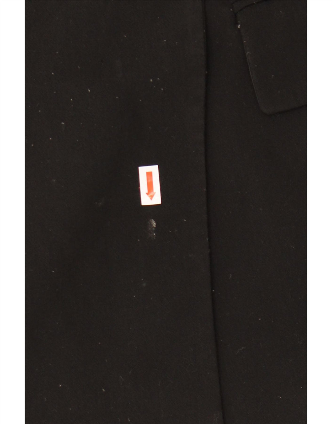 ZARA Womens Double Breasted Blazer Jacket UK 10 Small Black Polyester