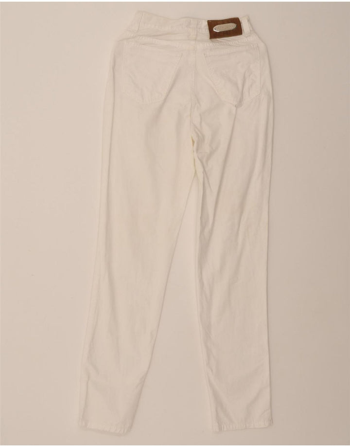 ICEBERG Womens Slim Jeans W23 L30 White Cotton Vintage Iceberg and Second-Hand Iceberg from Messina Hembry 