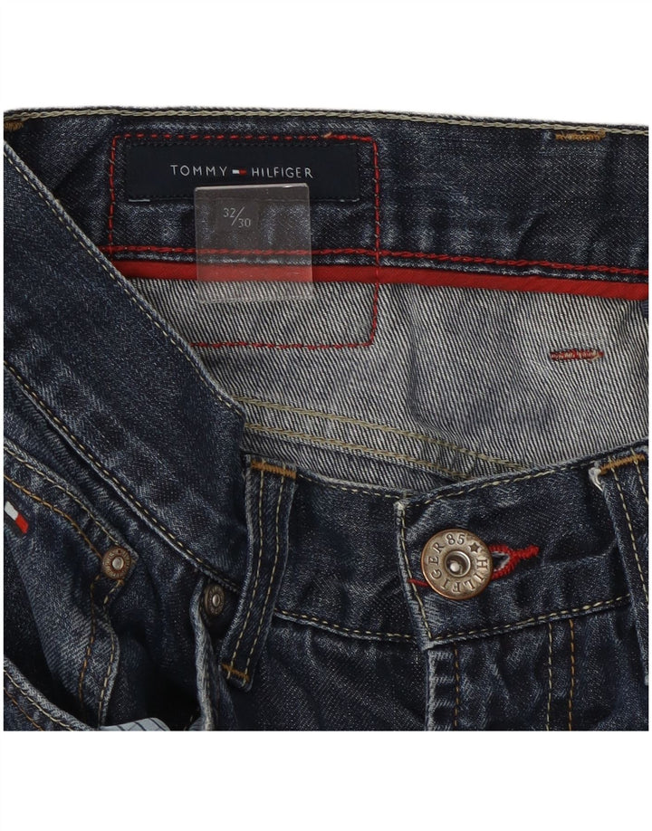 Tommy Hilfiger Mens Straight Jeans W32 L30 Blue