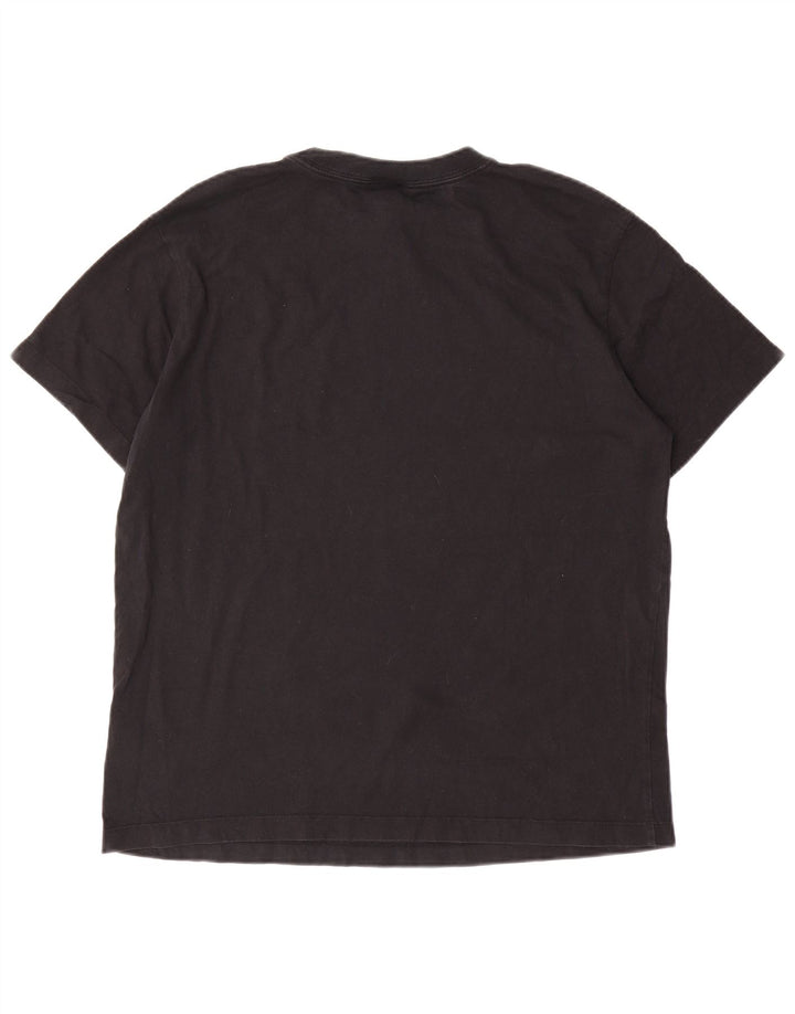 Nike Mens T-Shirt Top Small Black Cotton