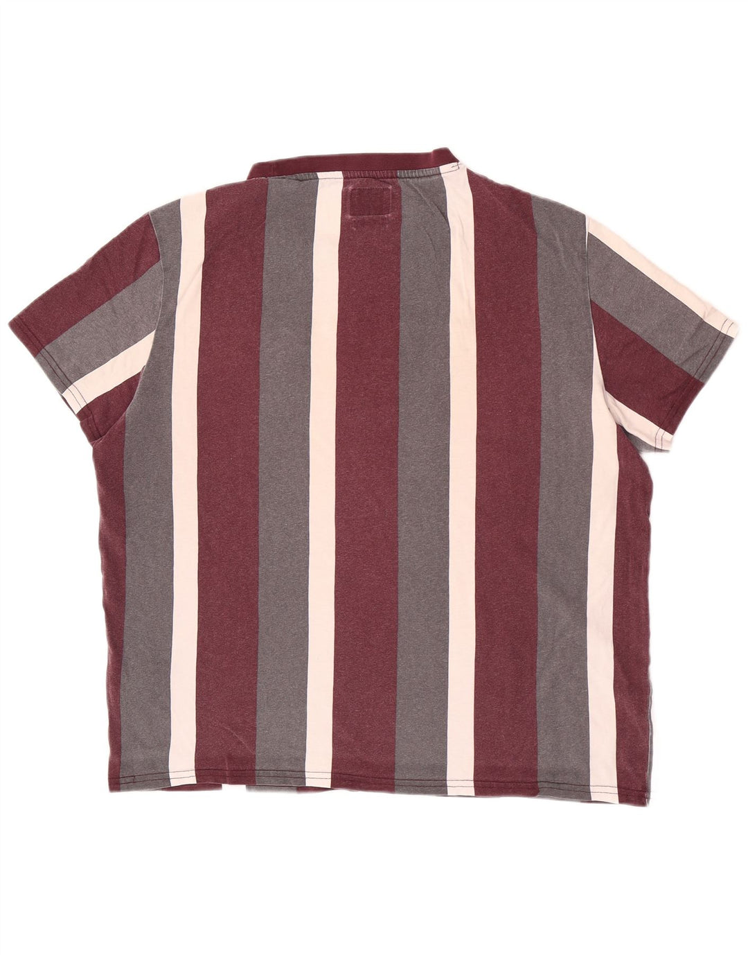 Guess Mens Regular Fit Graphic T-Shirt Top Medium Multicoloured Striped