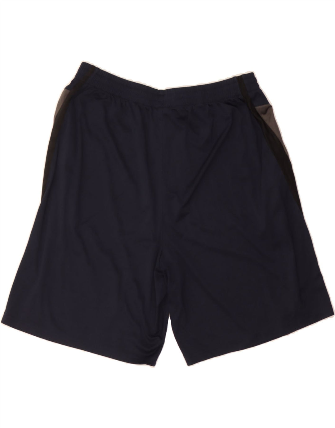 RUSSELL ATHLETIC Mens Sport Shorts XL  Navy Blue Colourblock Polyester Vintage Russell Athletic and Second-Hand Russell Athletic from Messina Hembry 