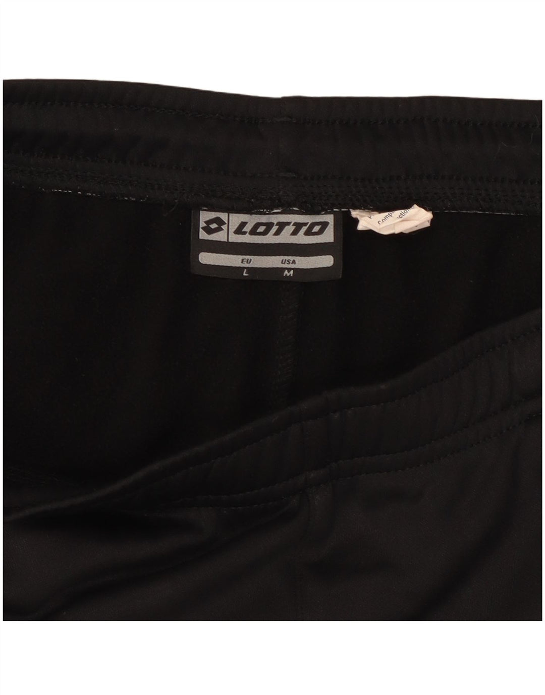Lotto Mens Tracksuit Trousers Joggers Medium  Black