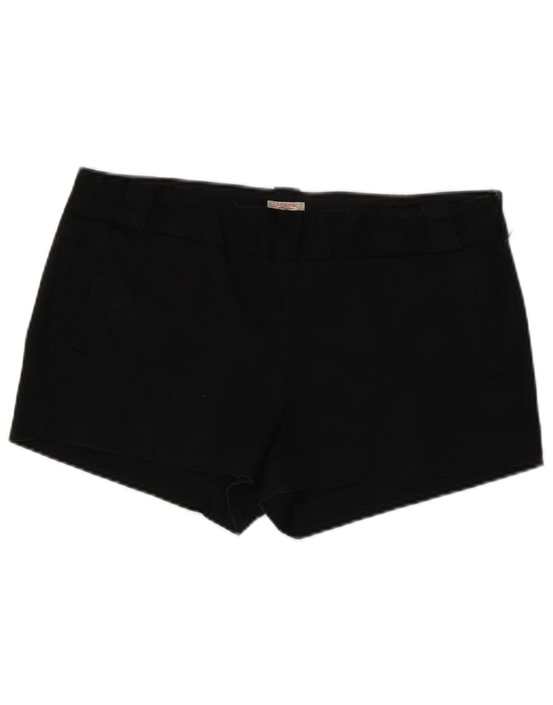 J. CREW Womens Chino Shorts US 10 Large W34  Black Cotton