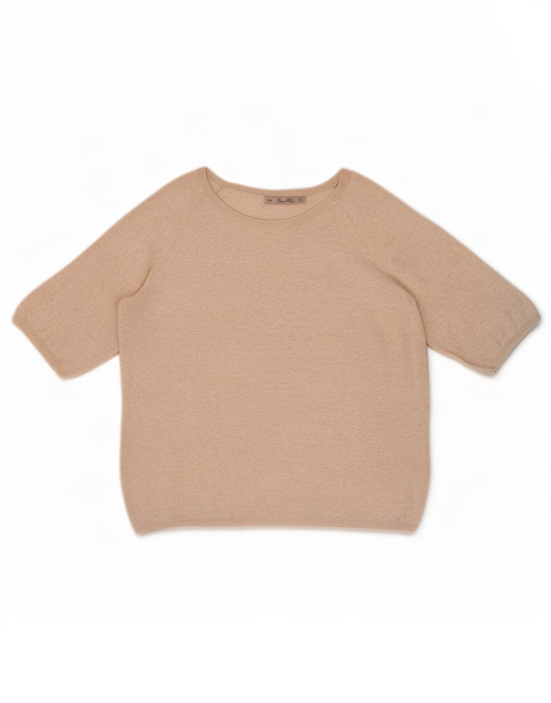 Zara Womens Oversized Blouse Top UK 10 Small Beige