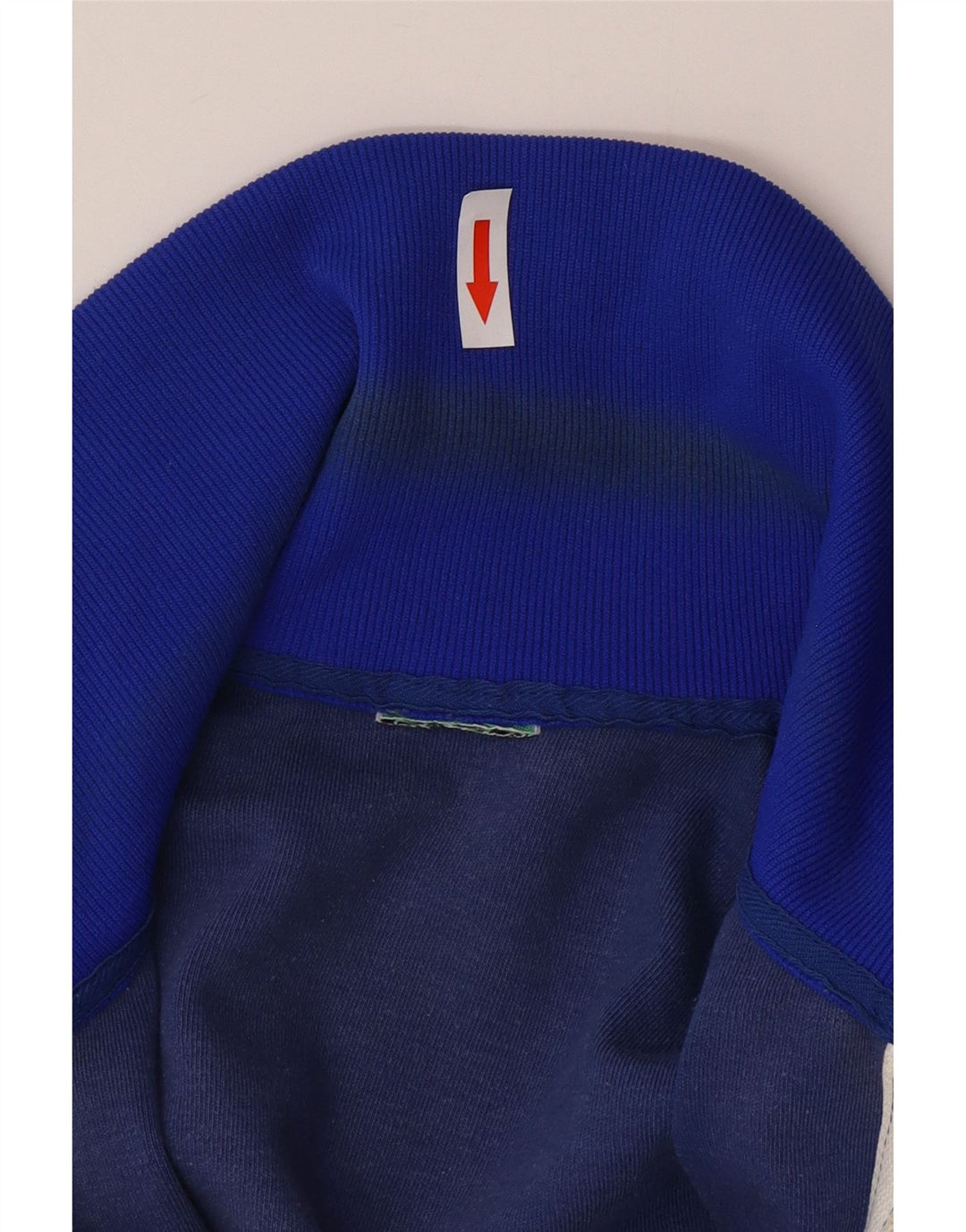 Vintage Mens Tracksuit Top Jacket Large Blue