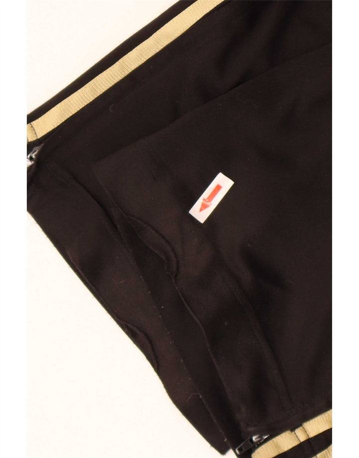 Adidas Mens Tracksuit Trousers Medium Black Polyester