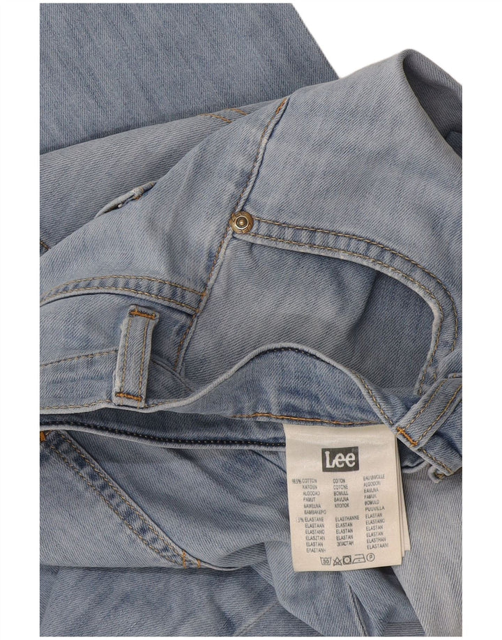 Lee Womens Slim Jeans W31 L34 Blue Cotton