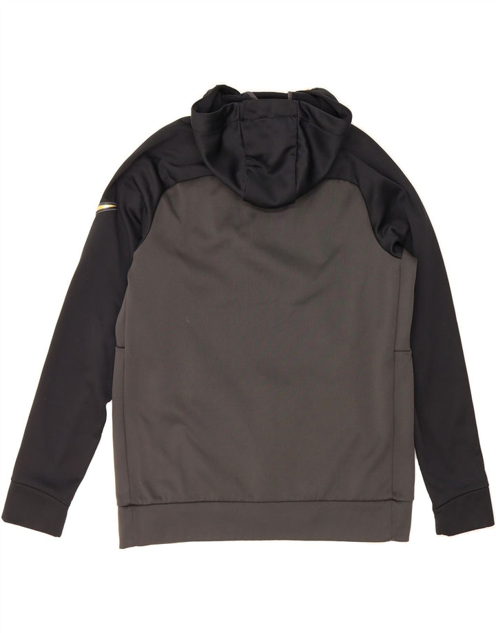 NIKE Mens NFL Graphic Hoodie Jumper Medium Grey Colourblock Polyester Vintage Nike and Second-Hand Nike from Messina Hembry 