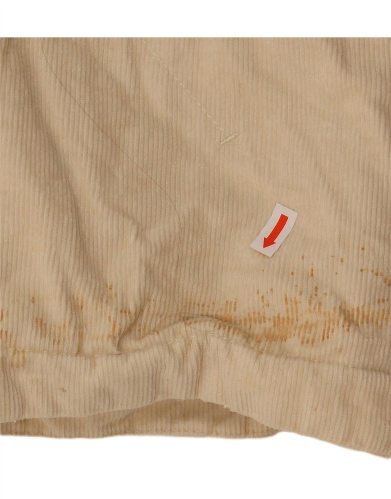 NAPAPIJRI Mens Corduroy Jacket UK 40 Large Beige Cotton Vintage Napapijri and Second-Hand Napapijri from Messina Hembry 