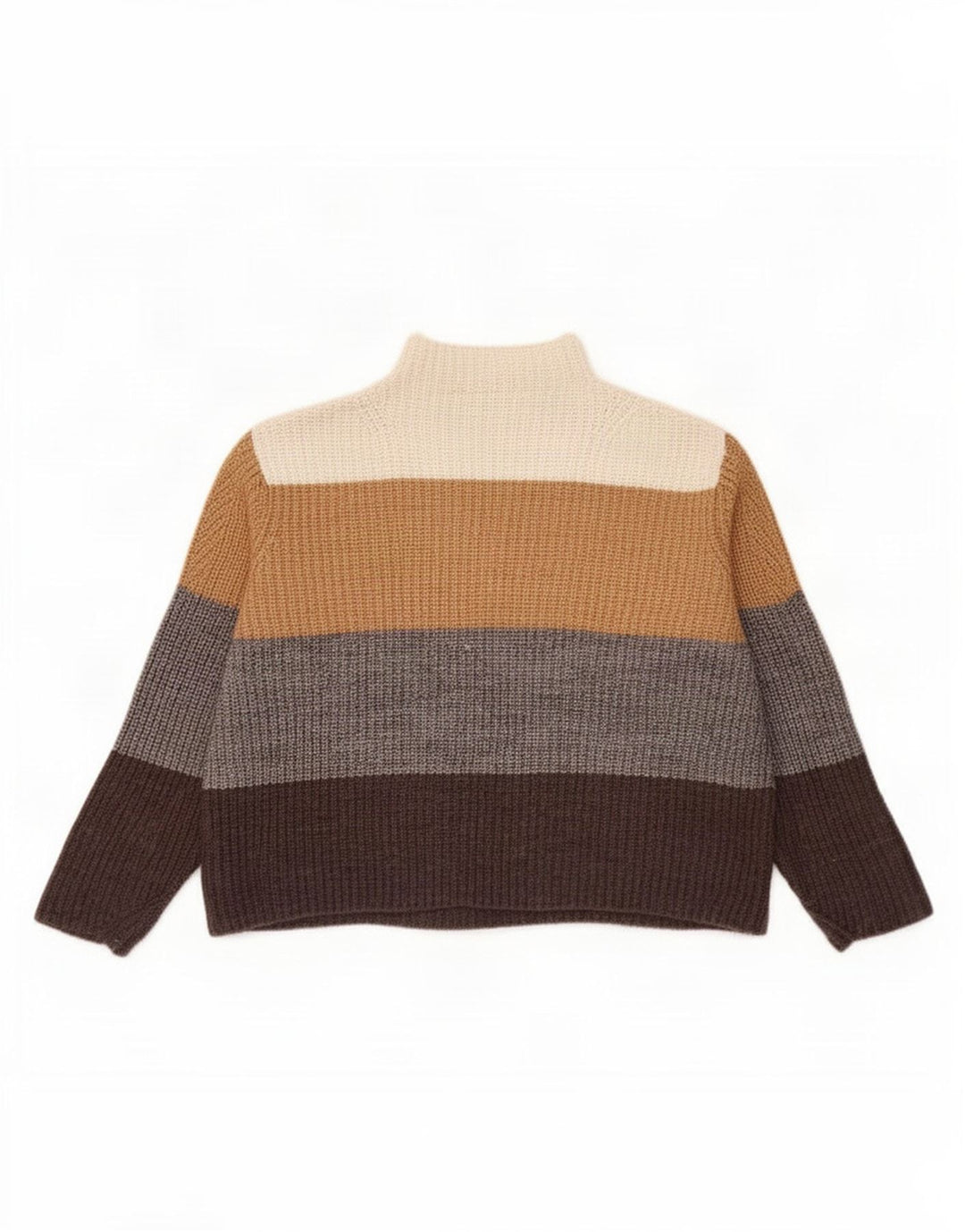 Marks & Spencer Womens Turtle Neck Jumper Sweater UK 16 Large Multicoloured