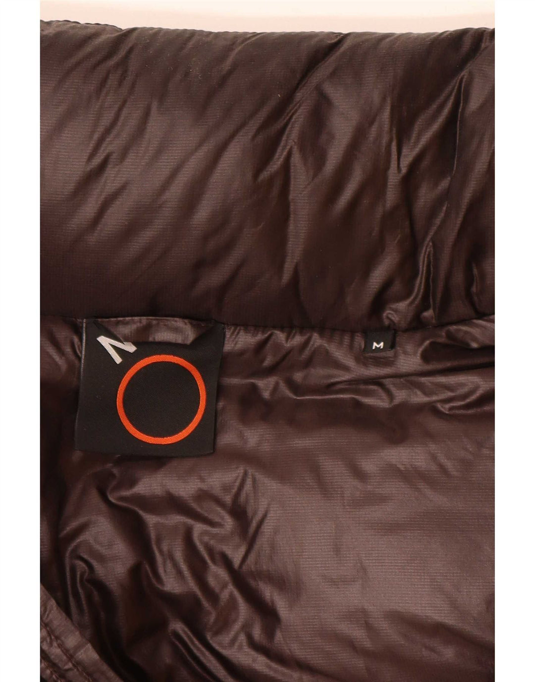 Aspesi Mens Hooded Padded Jacket UK 38 Medium Brown Nylon