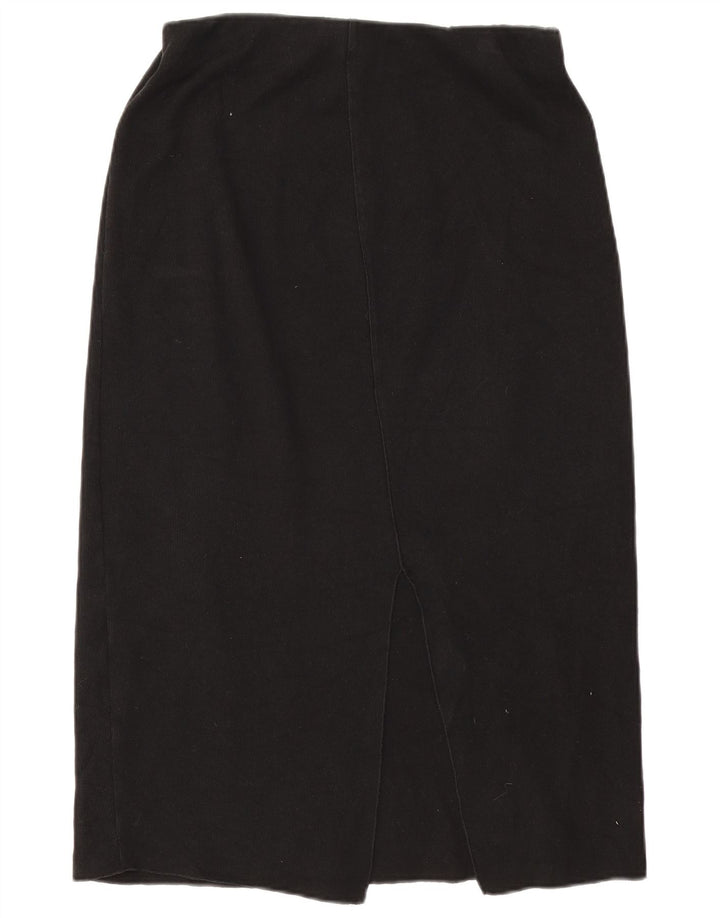 Zara Womens Straight Skirt Large W30 Black