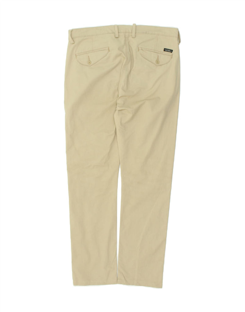 LEE Mens Slim Chino Trousers W33 L34 Beige Cotton | Vintage Lee | Thrift | Second-Hand Lee | Used Clothing | Messina Hembry 