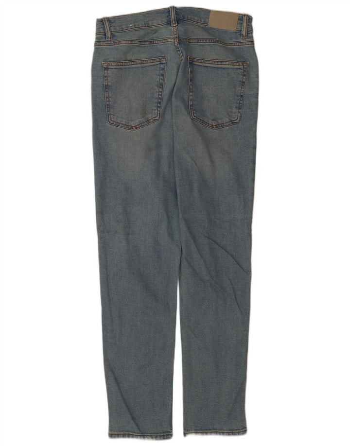 Zara Mens Slim Jeans EU 40 Medium W31 L31 Blue Cotton