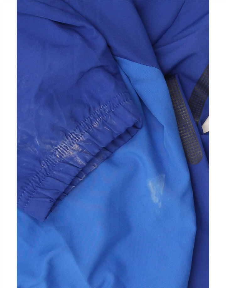 Nike Mens Graphic Tracksuit Top Jacket XL Blue Colourblock Polyester