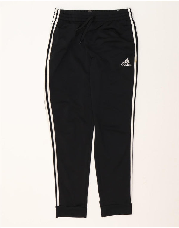 Adidas Mens Tracksuit Trousers Joggers UK 42/44 Large  Black Polyester