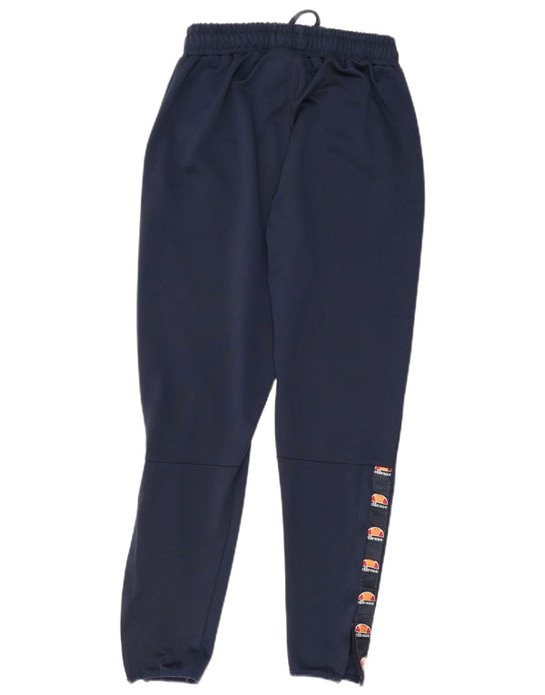 Ellesse Womens Graphic Tracksuit Trousers Joggers UK 12 Medium  Navy Blue